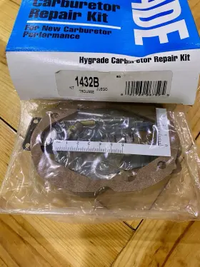 Hygrade 1432b Carburetor Rebuild Kit Mopar Holley 2 Barrel 1983-87 See Pictures
