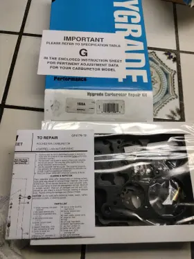 1502a Hygrade Carb Kit New In Box 1502a Hygrade Carb Kit New In Box