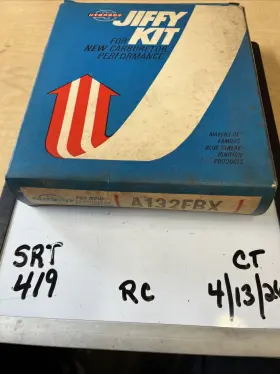 Hygrade A132fbx Jiffy Kit A129sx Carburetor Tune-up / Rebuild