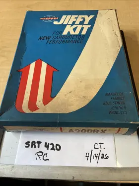 A300rx Hygrade Jiffy Carburetor Kit
