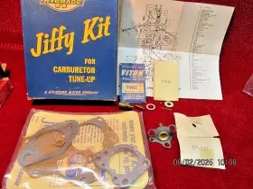 Hygrade A704x 1956-1959 Ford English Humber Hawk Zenith 36w1a Carburetor Kit With Flange Gasket