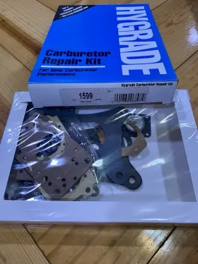 Hygrade Tuneup 1599 Carburetor Repair Kit 1959-78 Ford 2 Barrel Holley See Pics