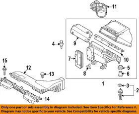 Hyundai Oem 28213c1500 15-17 Sonata Enginetransaxle Air Intake-air Inlet Shield