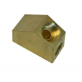 Inline Tube Gmfuel01 1967-72 Chevrolet Chevy Dual Feed Holley Fuel Block Pump To Carb Line Oem