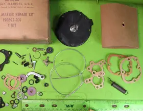 International Harvester 190897-r91 Tractor Inch Partial Carburetor Rebuild Kit