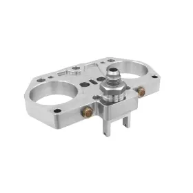 Jaycee Jc-4570-0 Billet Idf/hpmx Top Plate Silver Dunebuggy And Vw