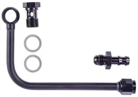 15064 Jegs Single Feed Fuel Line Edelbrock/carter Afb Carburetors
