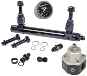 Jegs 15190k Fuel Log And Regulator Kit Includes