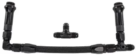 15616 Jegs Dual Feed Fuel Line Log Kit For Holley Ultra Hp 4150 -06an