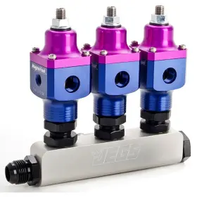 Jegs 15932k1 Fuel Log And Regulator Kit Includes