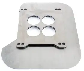 Jegs 555-154050 Carburetor Heat Shield 4-hole Style Aluminum Holley Edelbrock