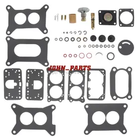 John Parts 741079459121 Fit Holley 4412 2300 7448 350 500 Cfm 3-201 2 Barrel Carburetor Rebuild Kit