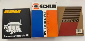Kem Napa-echlin Fel-pro 15371c Carter 4bbl Carb Kits #15371c #2-5039a Fel-pro Gaskets 9474-80072
