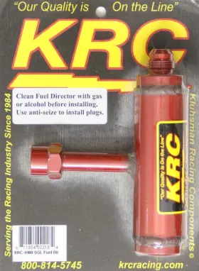 Kluhsman Racing Krc-4408 Krc 4408 Single Fuel Lock Director