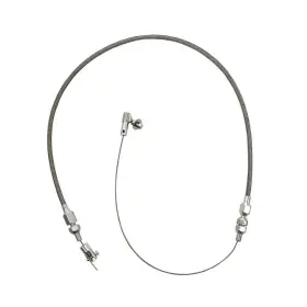 Kmj 6054 36 Inch Universal Throttle Cable Wire Assembly Stainless Braided Steel Cut-to-fit