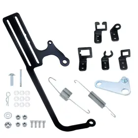 Labwork Law165060 Transmissions Throttle Carburetor Cable Mount Bracket For Gm 700r4 Black