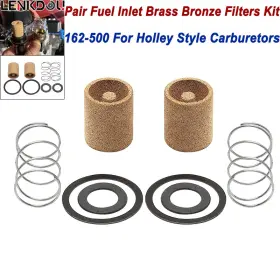 Lenkdou Mp10-008-0002bzl1 For Holley Carburetor Fuel Inlet Brass Bronze Filter Kit Springs And Seals 162-500