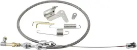 Lokar Performance Products Dp10001a Duo-pak 24 Inch Cut-to-fit Stainless Steel Throttle Cable Set - Carbureted