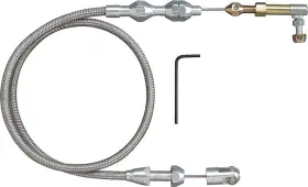Lokar Performance Products Tc10024a 24ftft Universal Stainless Throttle Cable With Steel Housing