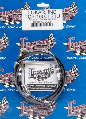 Tcp-1000ls1u Lokar Hi-tech Throttle Cable - 3 Ft Long Hardware Included