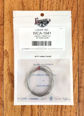 Lokar Wca-1041 Carburetor Accelerator Cable Replacement Inner 36ftft