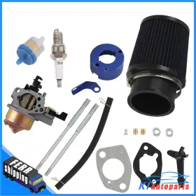 Love4kiki-direct 768-340bl K Blue Air Filter Adapter Jet Stage Kit For Predator 420cc 389cc 13hp 15hp Go Kart