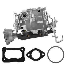 Maxpeedingrods 7cxgq0 2-barrel Carburetor Fit For Chevy Corvette Impala Caprice 1970-1980 Zinc Alloy