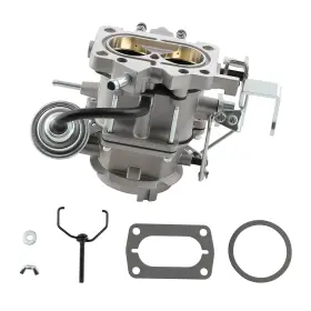 Maxpeedingrods Tuiw17 2 Barrel Carburetor Manual Choke For Dodge Cherysler 318 Cu V8 5.2l 1967-1980