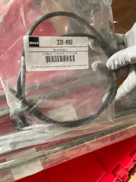 Bhh2064 Mg - Mgb Mgbgt Genuine Uk Made Choke Cable Rhd 1976-80 Lhd 1968-1980 Bhh2064 Mg - Mgb Mgbgt Genuine Uk Made Choke Cable Rhd 1976-80 Lhd 1968-1980