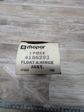 04186293 Mopar 4186293 Holley Carburator Float Nos Oem Free Us Ship