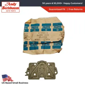 Mopar 3420371 1969 Plymouth Valiant Holley 4 Barrel Secondary Metering Body Plate Nos