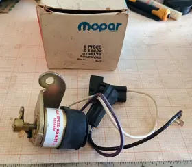 Mopar 4131134 Vintage Original Nos E-11622 1978-79 Carb Solenoid Idle Stop