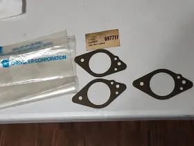 Mopar 697711 Nos Vintage Carburetor Flange Gaskets Lot Of 3