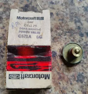 Motorcraft Ce-129 Oem Nos Power Valve # D8pz-9a565-c / Fits 1978 Ford