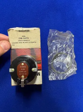 Motorcraft Cm-3472 Ford Genuine Nos Choke Housing And Gasket E0vy-9848-a