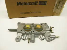 Motorcraft Cm-4401 New Genuine Oem Carburetor Base With Butterfly Valves