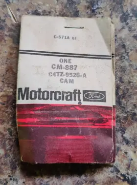Motorcraft Cm-887 Oem Nos Pump Idle Cam # C4tz-9526-a / Fits 64-72 Ford Truck