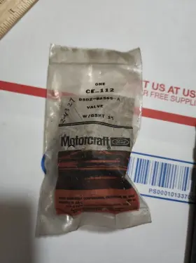 Motorcraft D5dz-9a565-a Nos 1968-72 Ford Truck Carburetor Power Valve Kit Ce-112