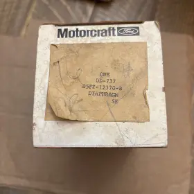 Motorcraft D5fz-12370-b Nos Oem 1974-86 Ford Mercury 6 Cylinder Distributor Vacuum Advance