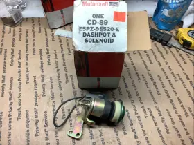 Motorcraft E5pz-9s520-e Nos Carburetor Idle Stop Solenoid Dashpot 85 Ford 5.8 E5pz9s520e