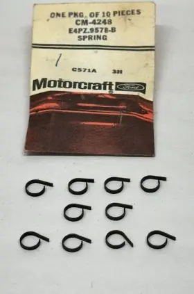 Motorcraft Ford E4pz-9578-b Nos Cm-4248 Spring Pack Qty 10 Oem Choke Linkage