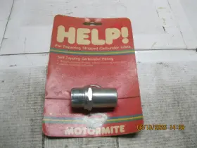 Motormite 55128 Motormote Self-tapping Carburetor Fitting Repair For 3/8 Inch Inlet