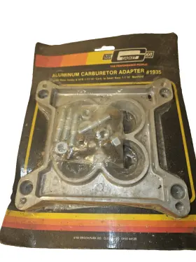 Mr. Gasket 084041019351 Aluminum Carburetor Adapter #1935 Mr.gasket Large Holley And Afb 1-11/16 Carb