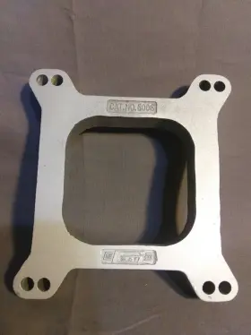 Mr Gasket 6006 Vintage Mr. Carburetor Spacer - 1 Inch Aluminum