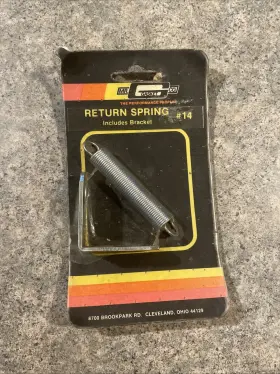Mr Gasket Company 084041000144 Carburetor Return Spring With Bracket #14 Nos