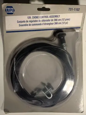 Napa 731-1102 Small Engine 12ft Choke Cable Assembly Brand New Factory Sealed