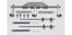 Offenhauser 5716 Dual Quad Throttle Linkage Kit