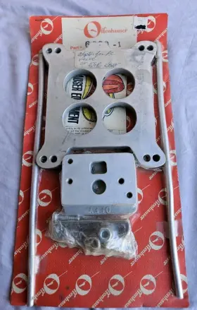 Offenhauser 6089-1 Nos Carb Adapter Pcv Egr Mopar 318-360 1973 4-barrel