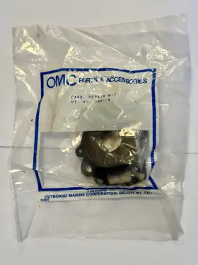 Omc 388524 Johnson Evinrude Carburetor Repair Kit New Oem Former Dealer