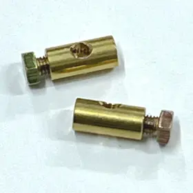 Pirate Mfg Kt-1512 Barrel Nuts For Accelerator And Heater Cables 2 Pcs - Fits Vw Bug/bus/ghia/typ